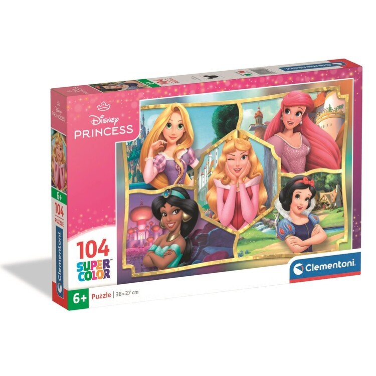 CLEMENTONI Puzzle Disney - Princess, 104 ks