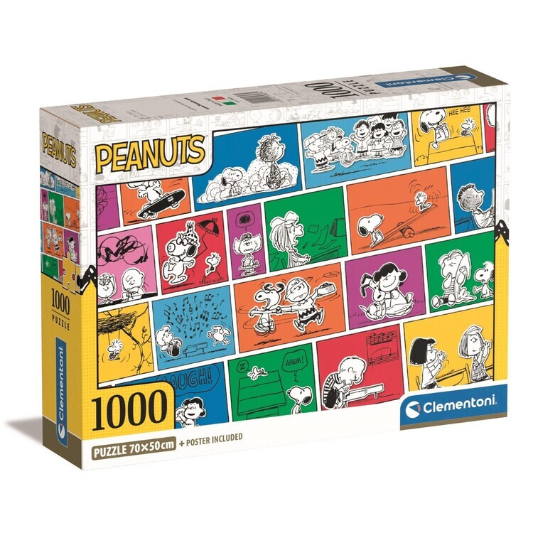 CLEMENTONI Puzzle Peanuts, 1000 ks