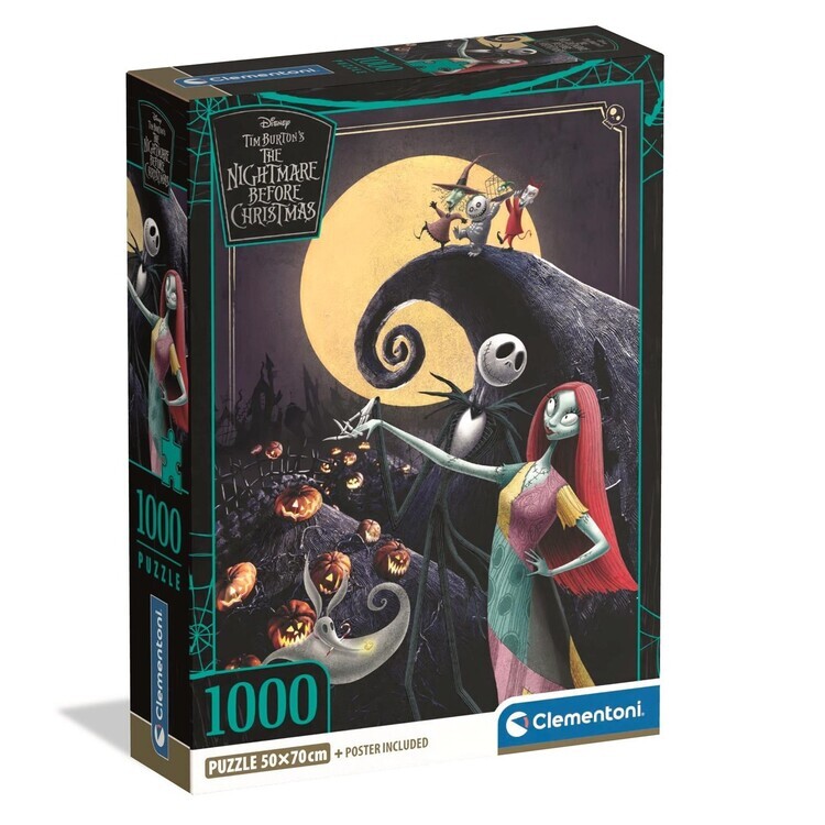 CLEMENTONI Puzzle Disney - Nightmare Before Xmas, 1000 ks