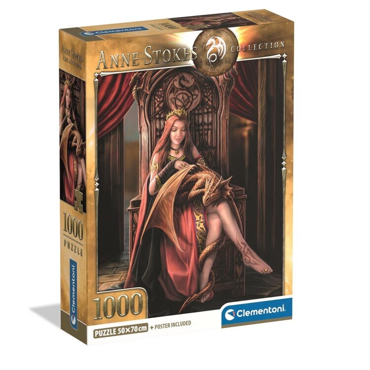 CLEMENTONI Puzzle Anne Stokes - Friends Forever, 1000 ks
