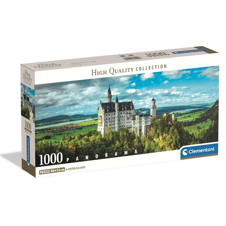 CLEMENTONI Puzzle Neuschwanstein Castle, 1000 ks