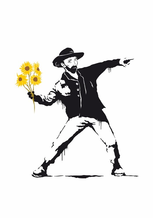 Europosters Plakát, Obraz - Vincent Sunflowers, 61 × 91.5 cm