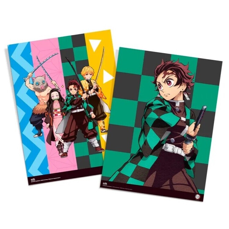 GRUPO ERIK Plakát, Obraz - Demon Slayer, 38 × 52 cm, 38 x 52 cm