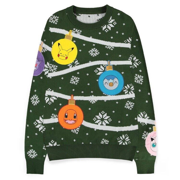 DIFUZED Mikina Pokémon - Xmas Balls, XS