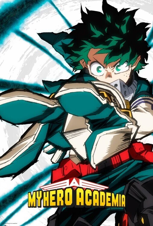 GRUPO ERIK Plakát, Obraz - My Hero Academia - Izuku Midoriya, 61 × 91.5 cm