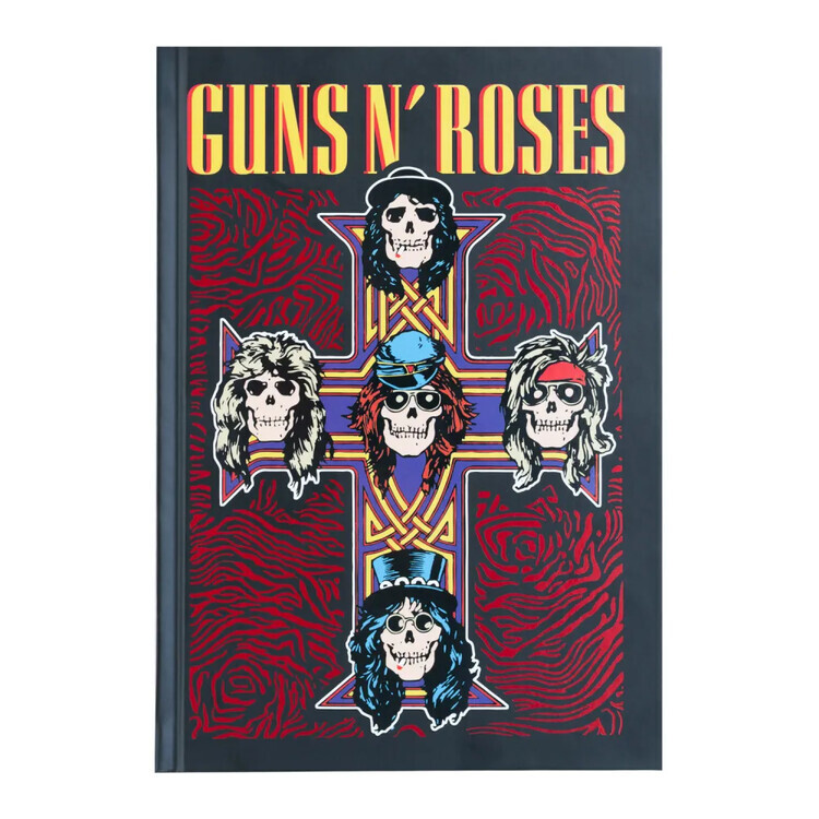 GRUPO ERIK Zápisník Guns n Roses - Cross, A5