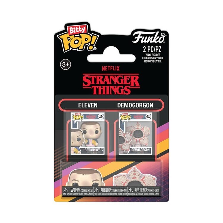 HEO Figurka Bitty Funko POP! - Stranger Things - Eleven & Demogorgon, 2.5 cm