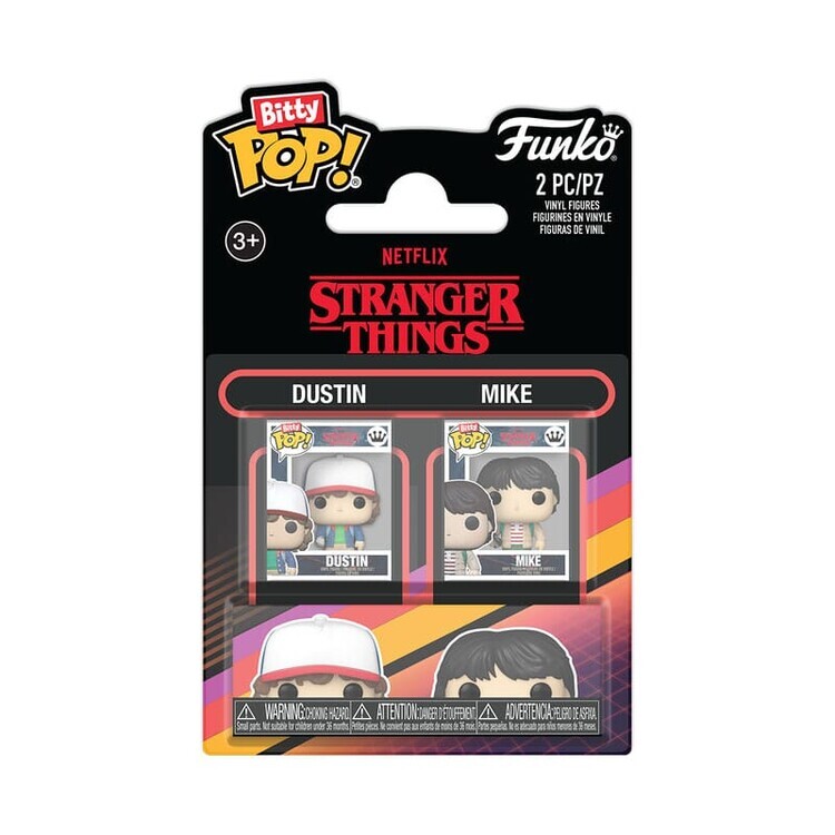 HEO Figurka Bitty Funko POP! - Stranger Things - Dustin & Mike, 4 cm