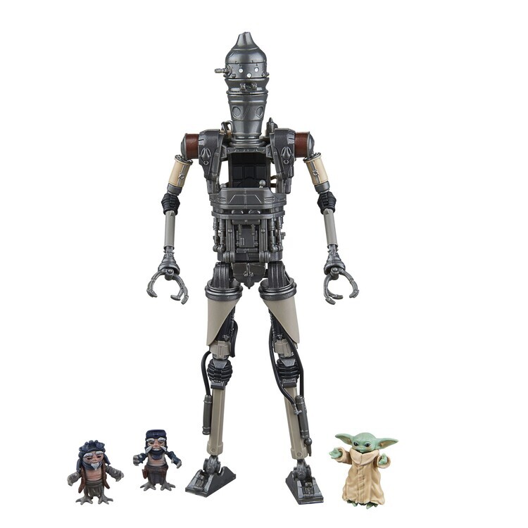 HEO Figurka Star Wars: The Mandalorian - IG-12 & Grogu, 15 cm