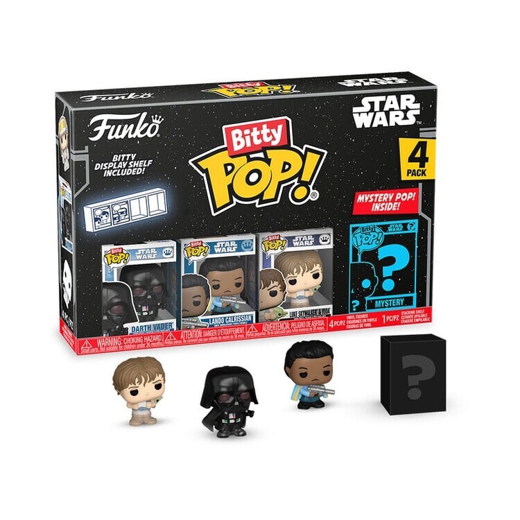 HEO Figurka Bitty Funko POP! - Star Wars - Darth Vader, 2.5 cm