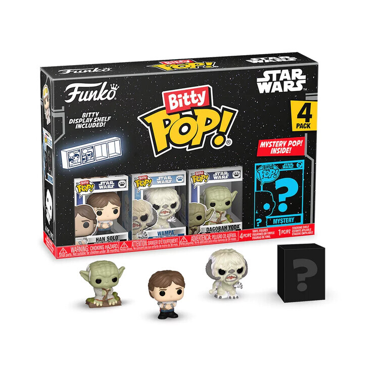 HEO Figurka Bitty Funko POP! - Star Wars - Han, 2.5 cm