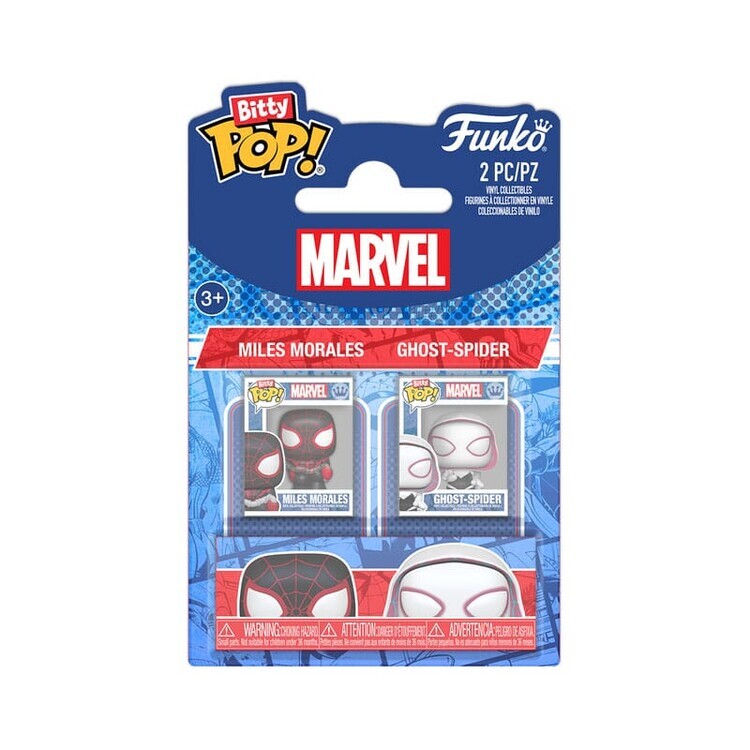 HEO Figurka Bitty Funko POP! - Spider-Man - MilesM & SGwen, 2.5 cm