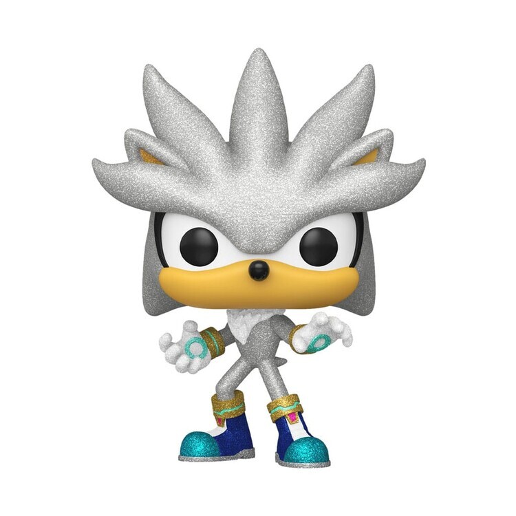 HEO Figurka Funko POP! - Sonic The Hedgehog - Silver The Hedgehog, 9 cm