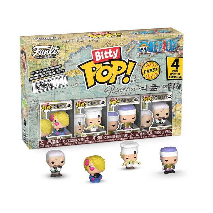 HEO Figurka Bitty Funko POP! - One Piece - Sanji, 2.5 cm