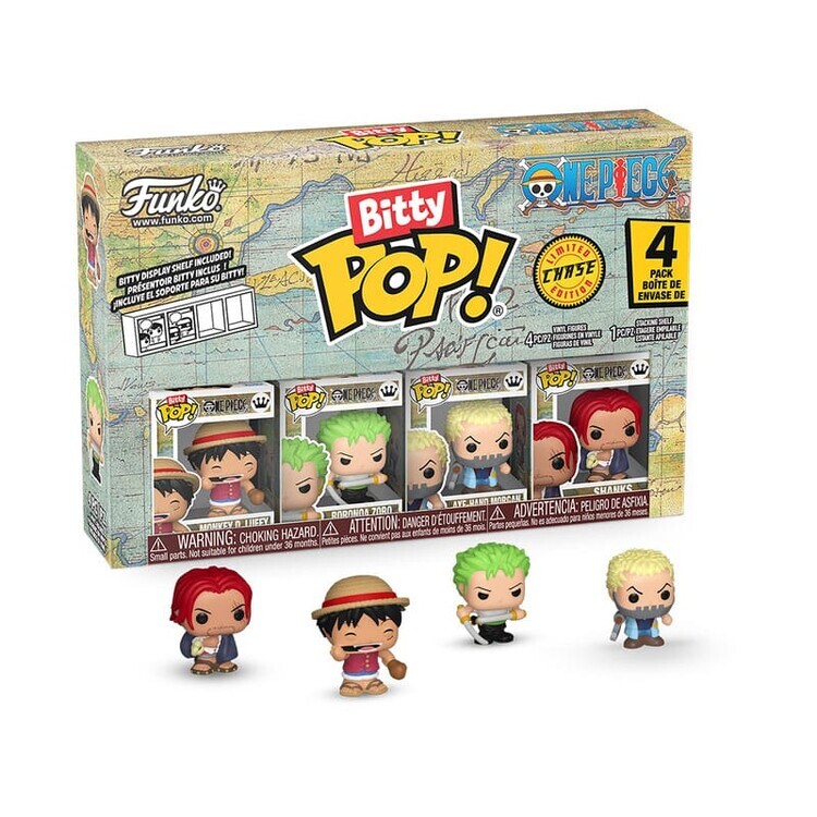 HEO Figurka Bitty Funko POP! - One Piece - Luffy, 2.5 cm