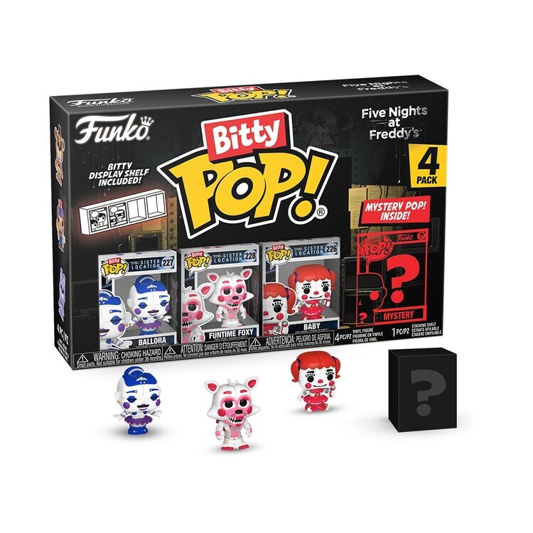 HEO Figurka Bitty Funko POP! - Five Nights at Freddy's - Ballora, 2.5 cm