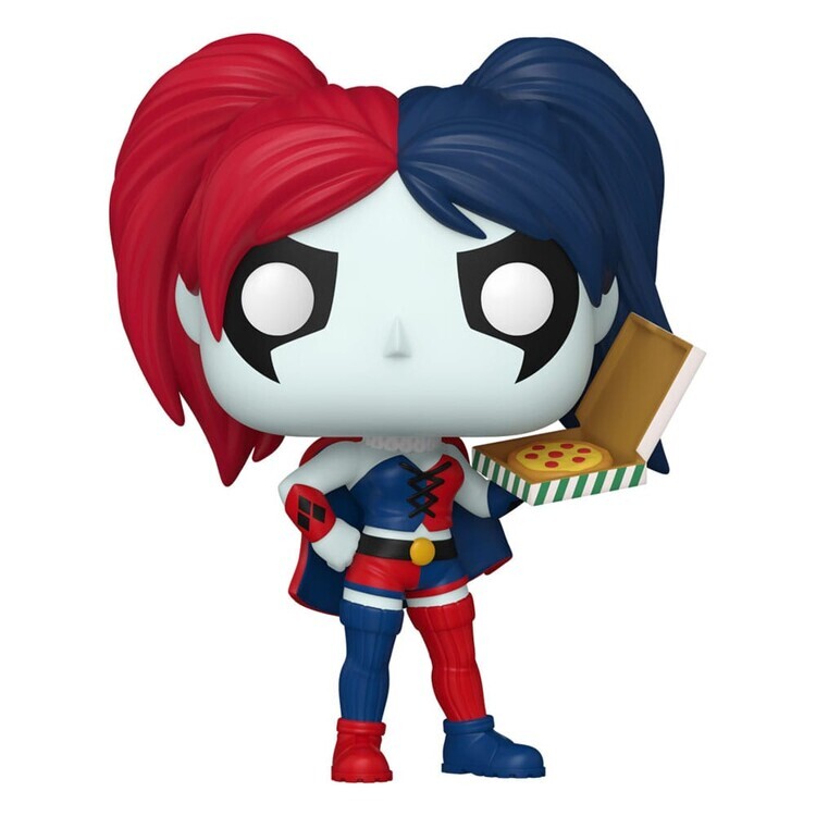 HEO Figurka Funko POP! - DC Comics: Harley Quinn Takeover - Harley with Pizza, 9 cm