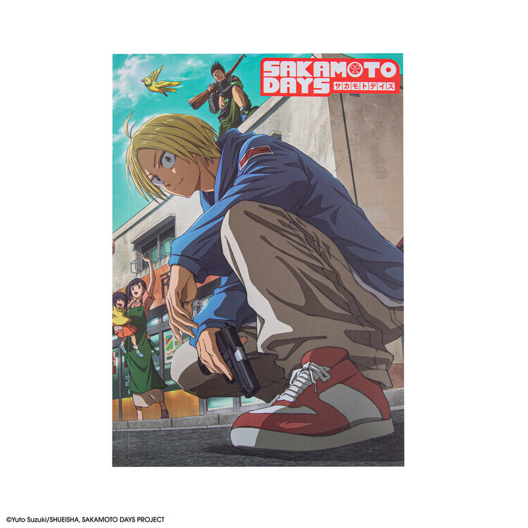 FameBros (Cinereplicas) Zápisník Sakamoto Days - Groceries & Gunfights, A5