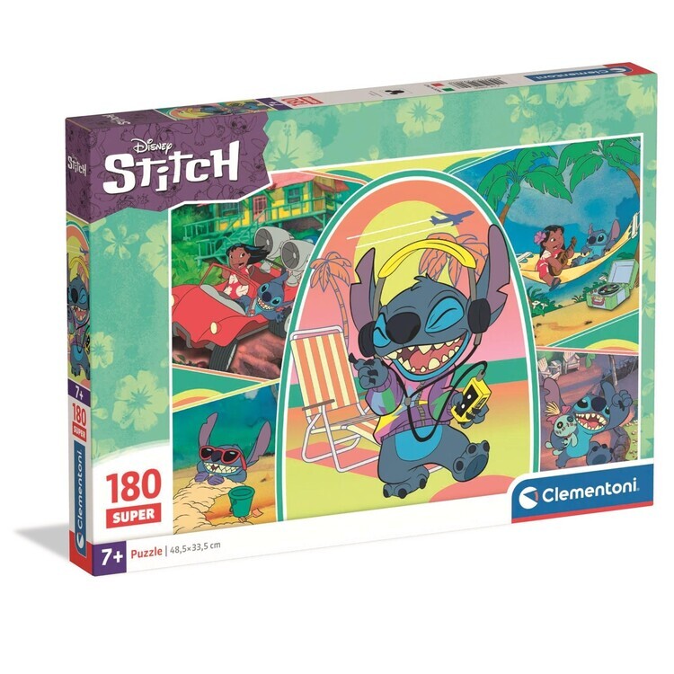 CLEMENTONI Puzzle Disney - Stitch, 180 ks