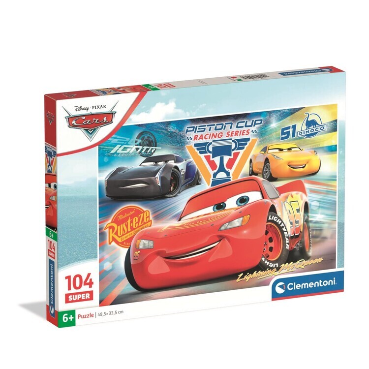 CLEMENTONI Puzzle Cars, 104 ks