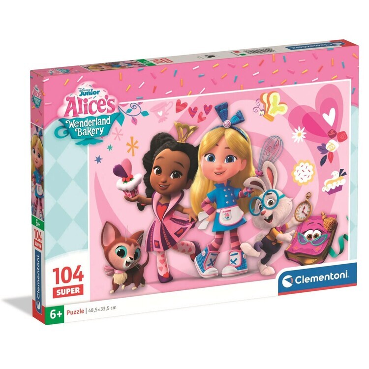 CLEMENTONI Puzzle Alice’s Wonderland Bakery, 104 ks