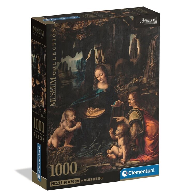 CLEMENTONI Puzzle Leonardo da Vinci – Virgin of the Rocks, 1000 ks