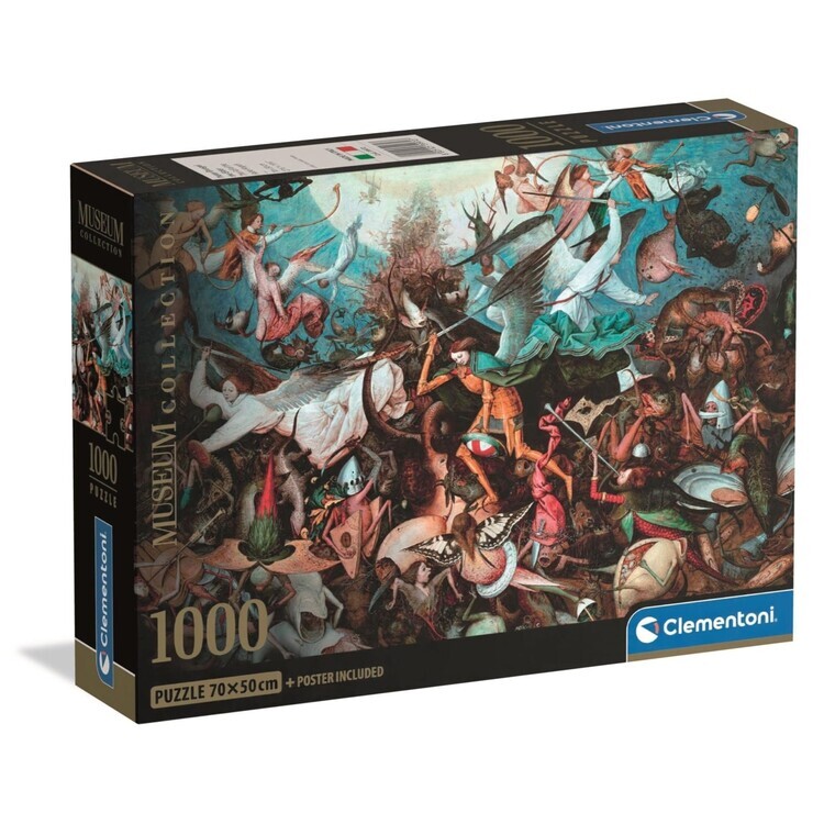 CLEMENTONI Puzzle Pieter Bruegel the Elder – The Fall of the Rebel Angels, 1000 ks