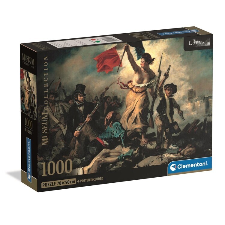 CLEMENTONI Puzzle Eugène Delacroix – Liberty Leading the People, 1000 ks