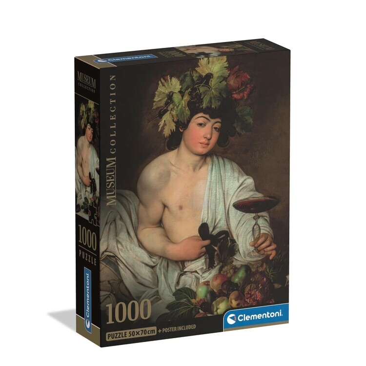 CLEMENTONI Puzzle Caravaggio – Bacchus, 1000 ks