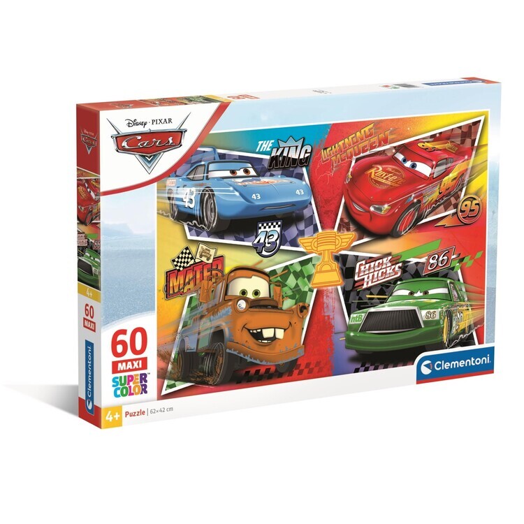 CLEMENTONI Puzzle Disney - Cars, 60 ks