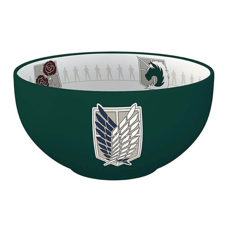 ABY STYLE Miska Miska Attack on Titan - Emblem, 0,6 l