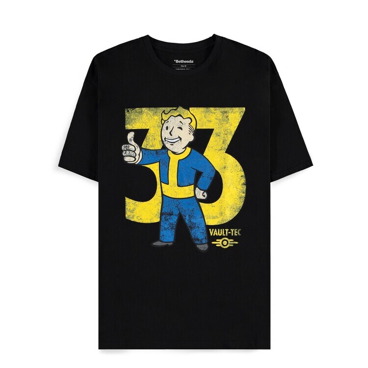 DIFUZED Tričko Fallout TV Series - Vault 33 - Rule Of Thumb, XL