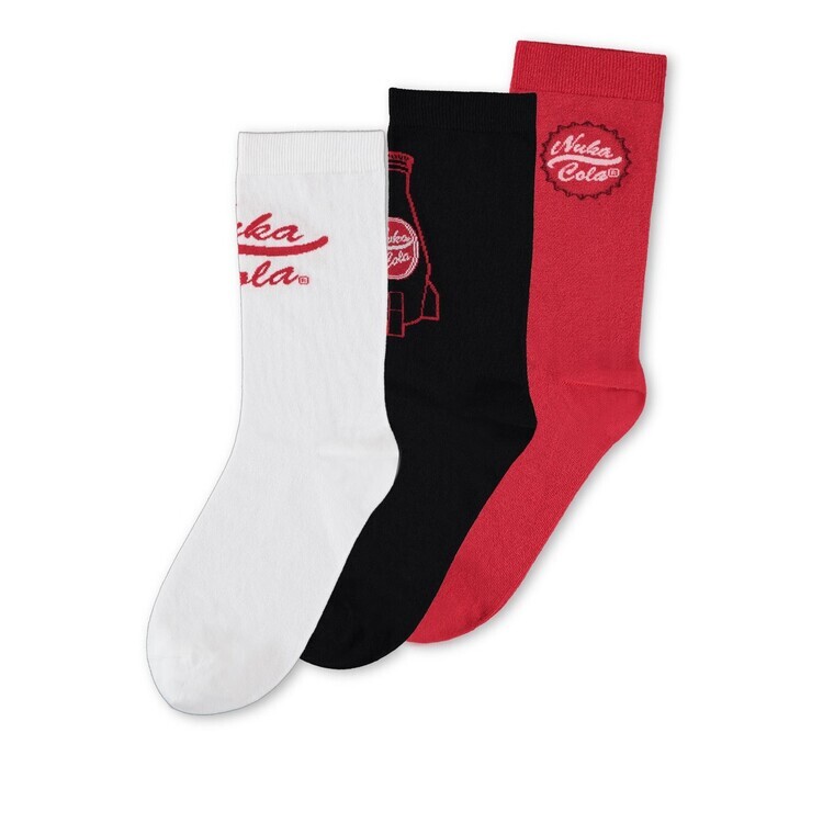 DIFUZED Ponožky Fallout - Nuka Cola, 43 - 46