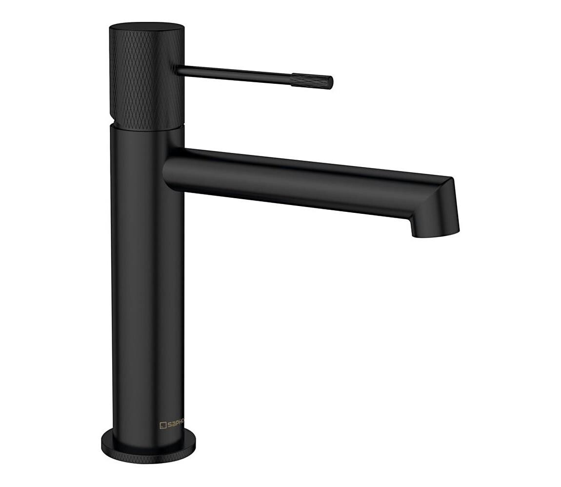 Sapho - Umyvadlová baterie SOLARIS 20 cm matná černá WD002B