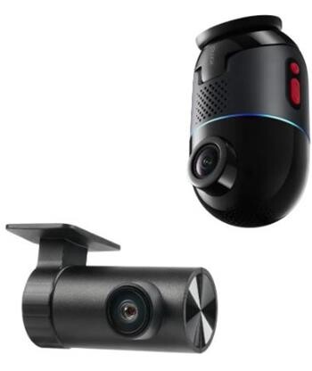 70mai Cam X800 4K černá SET + Rear Cam + karta SD 256GB