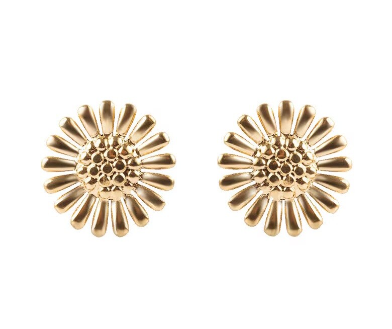 Emily Westwood Kytičkové pozlacené náušnice Lorania Gold EWE250291G