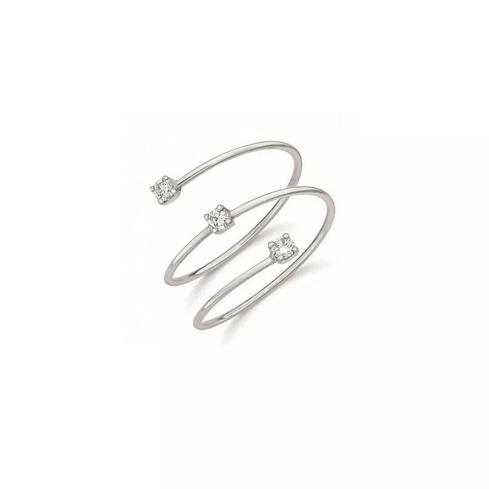 Liu Jo Designový otevřený prsten se zirkony LJ2491M 52 mm