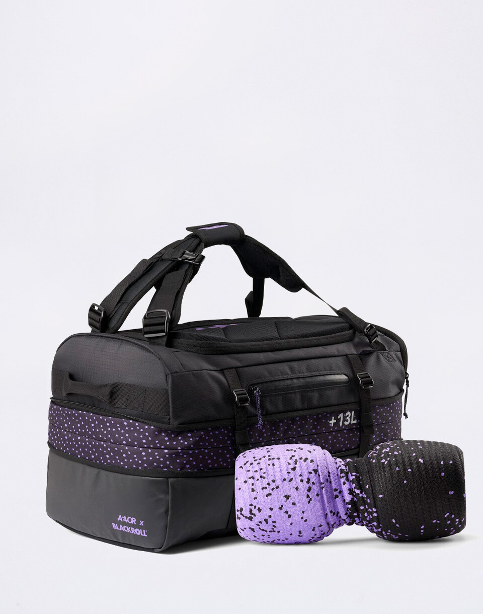 Aevor Duffel Pack Proof Black Roll