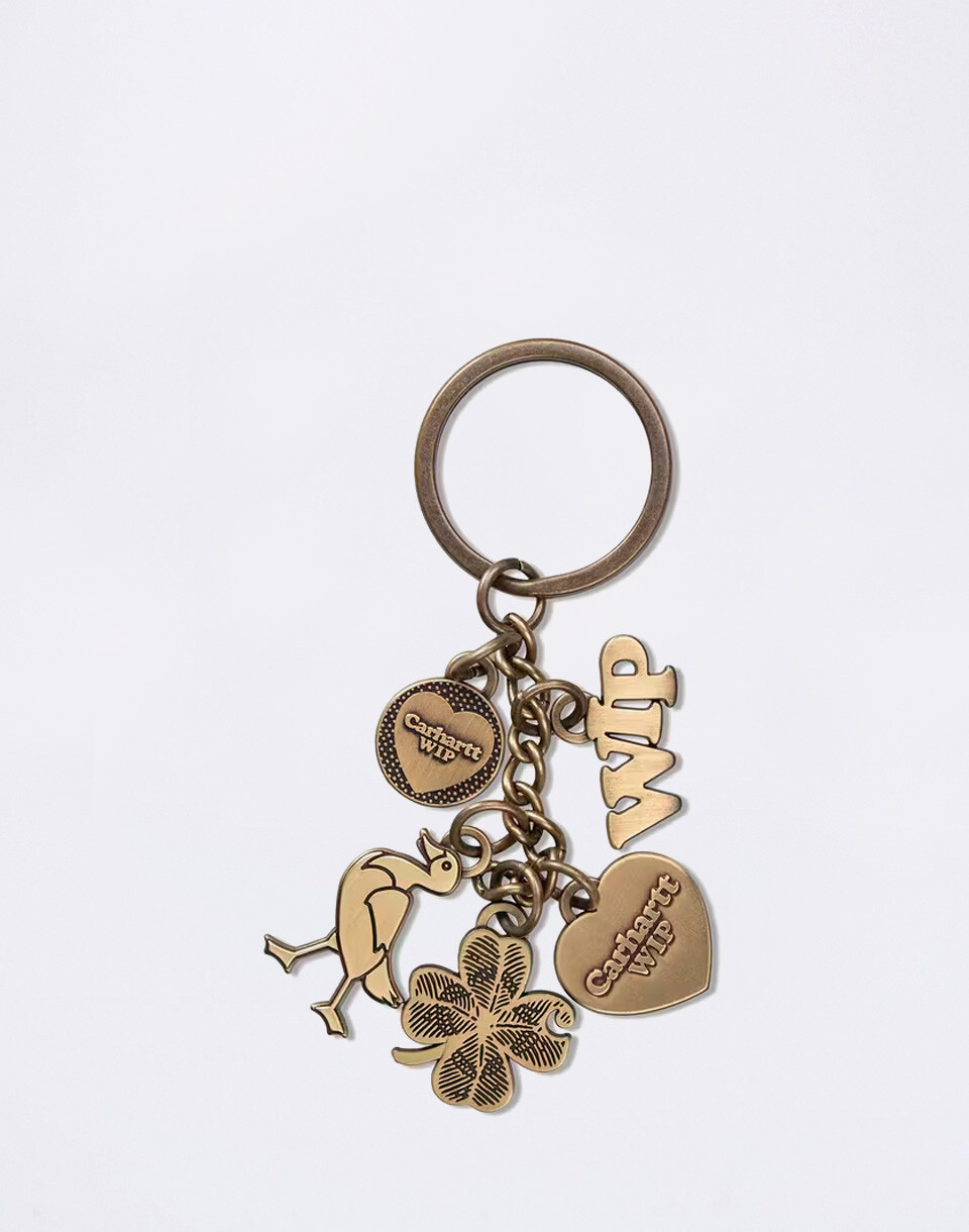 Carhartt WIP Charm Keychain Gold