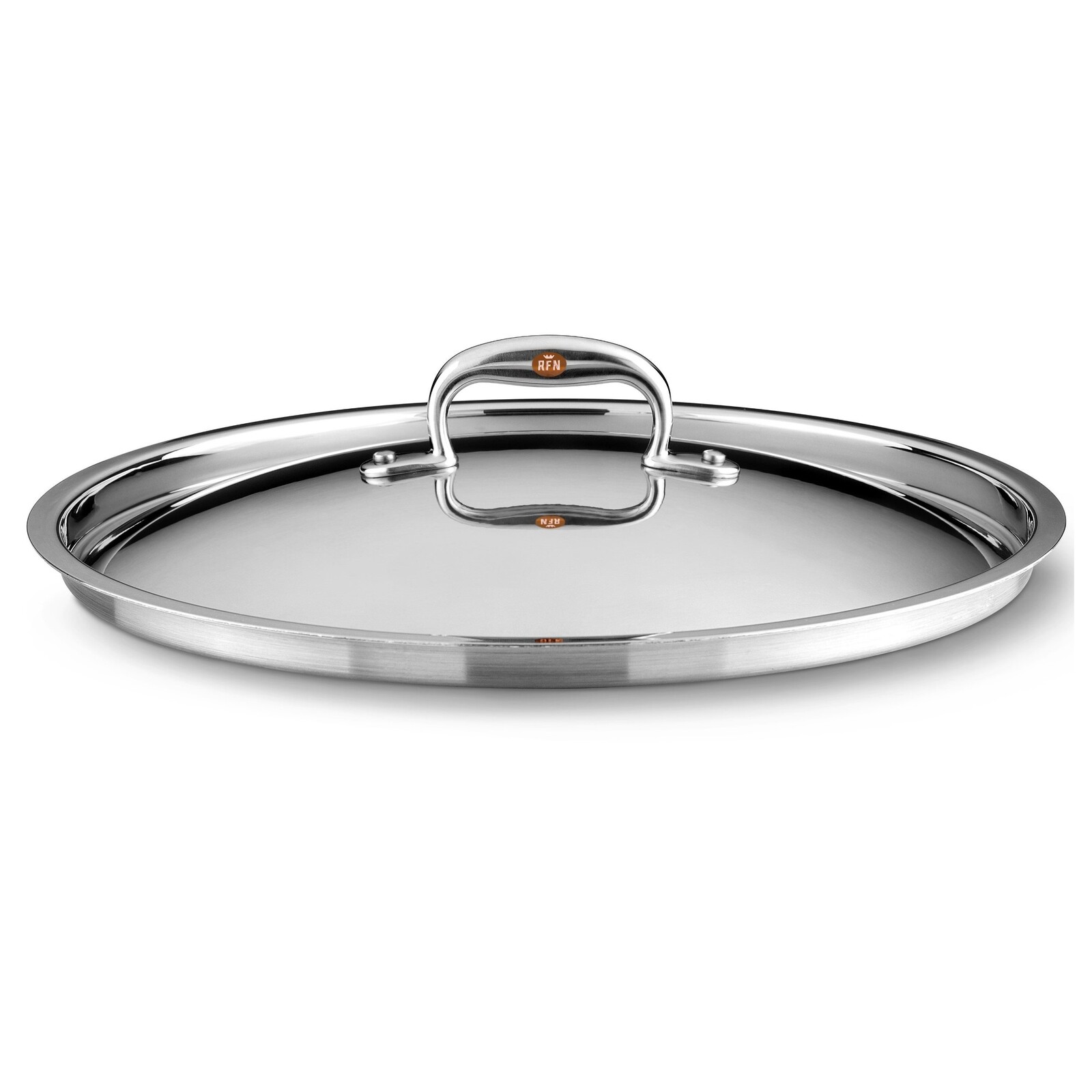 Poklice CON CUORE 28 cm, stříbrná, měď, Ruffoni