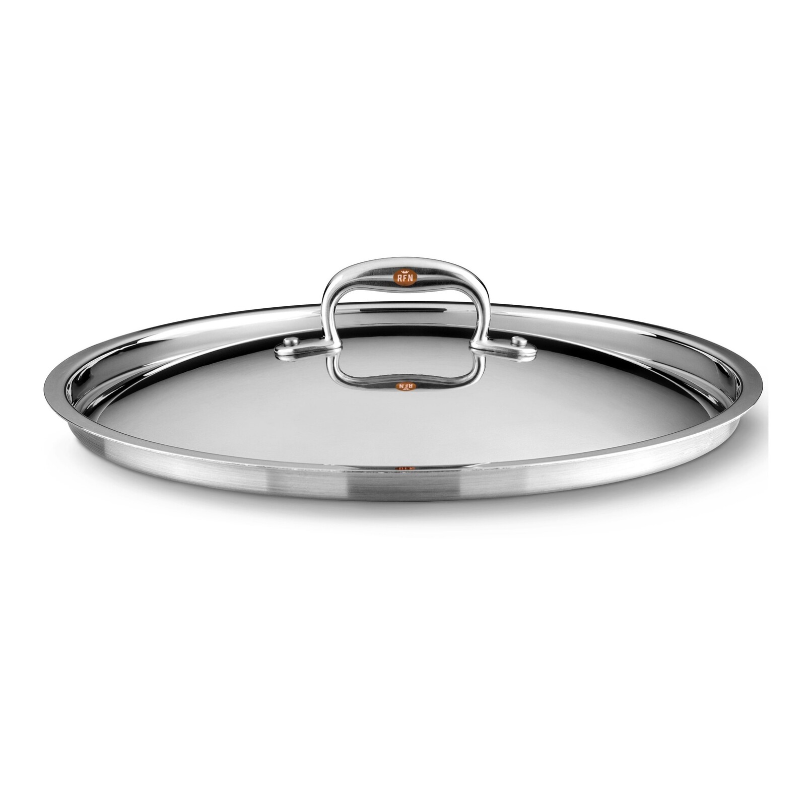 Poklice CON CUORE 20 cm, stříbrná, měď, Ruffoni