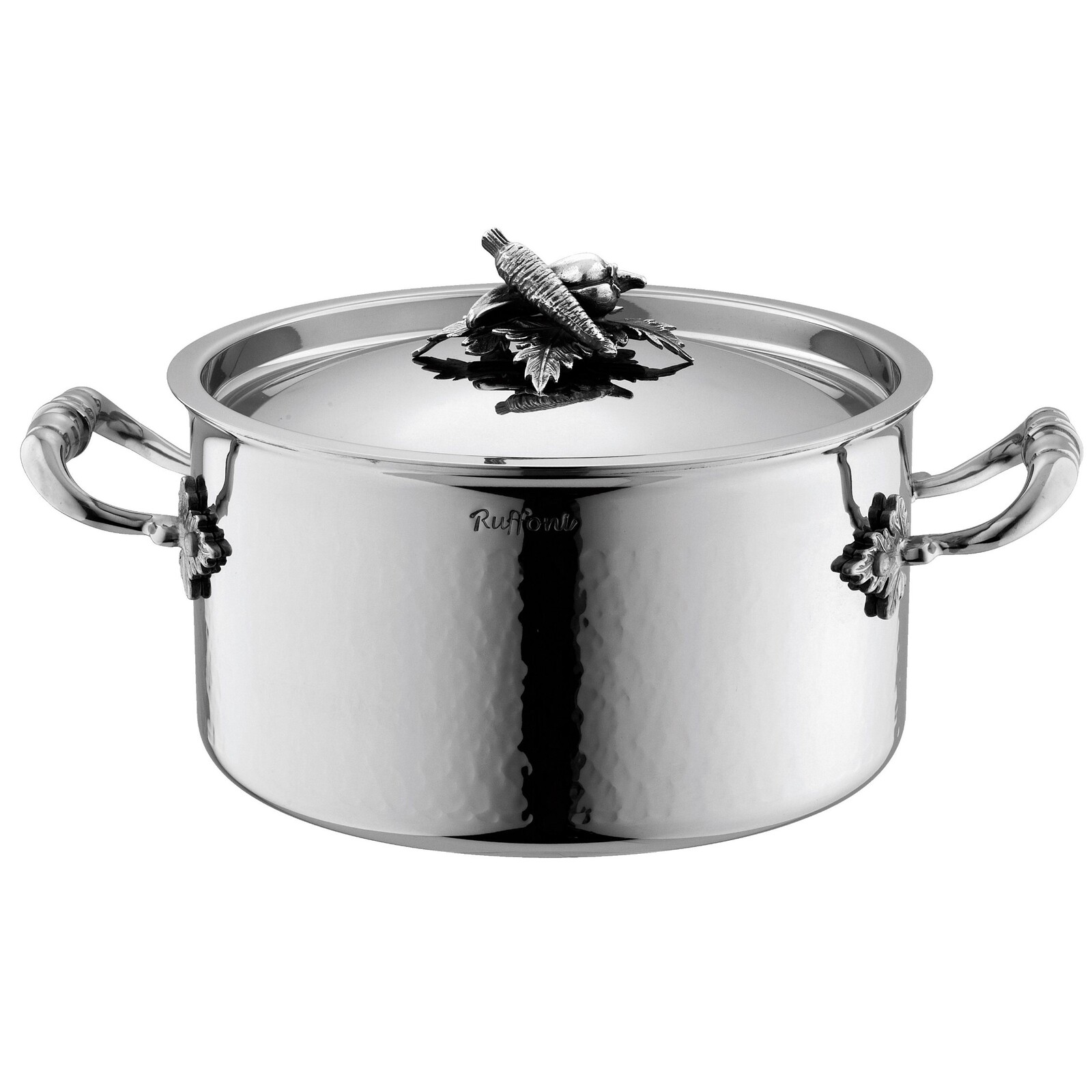 Kastrol OPUS PRIMA 16 cm, stříbrná, nerezová ocel, Ruffoni