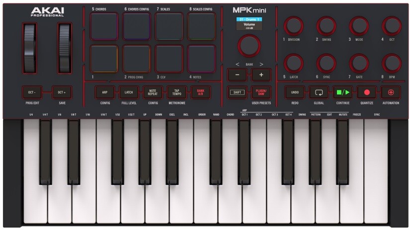 Akai MPK Mini IV Black