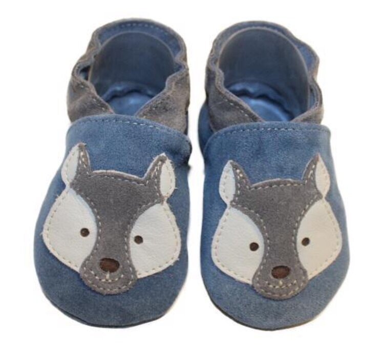 BABICE Boty dětské vĺčik modrá 20-21