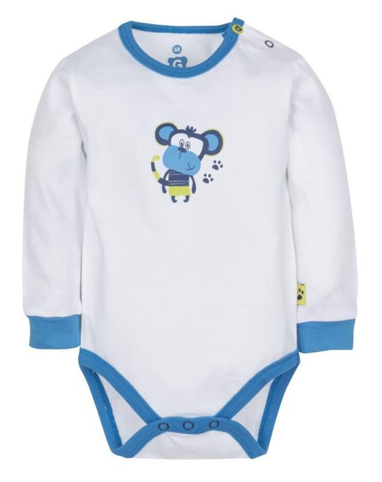 G-MINI Body dl. rukáv chlapec Opice aplikace 62 cm