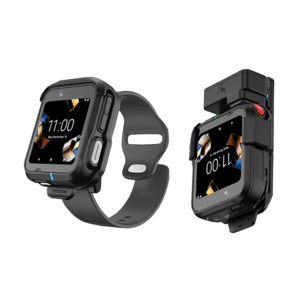 Zebra WS301 Wearable Solution, Clip Mount, 3.5 mm Headset Support, Front & Side Camera, 4GB/64GB, removable battery, Android