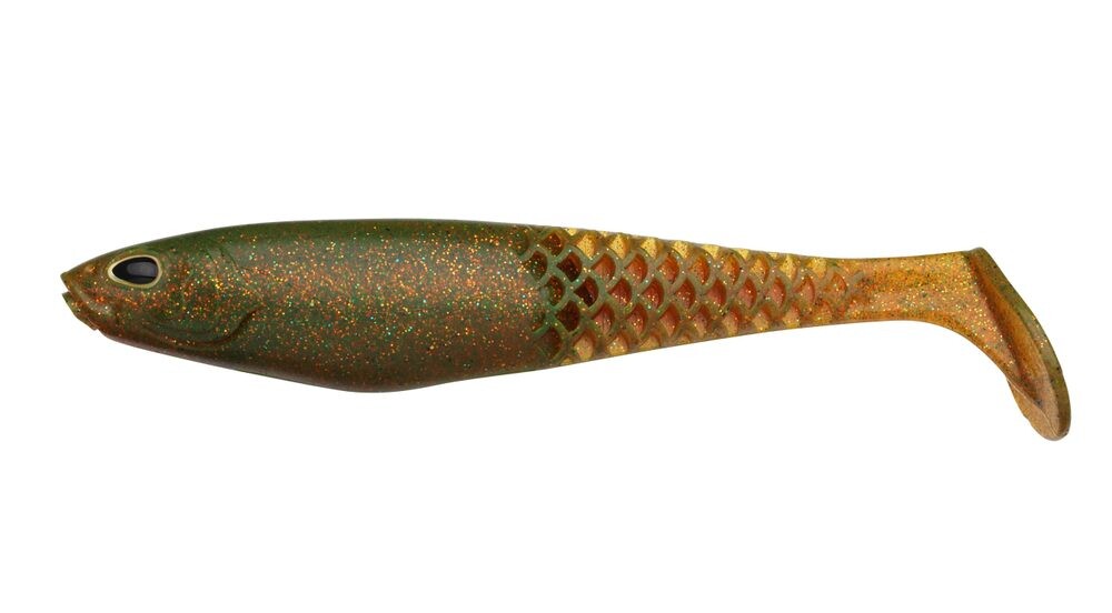 Berkley Gumová nástraha PowerBait Cullshad Motoroil - 10cm 8g 6ks