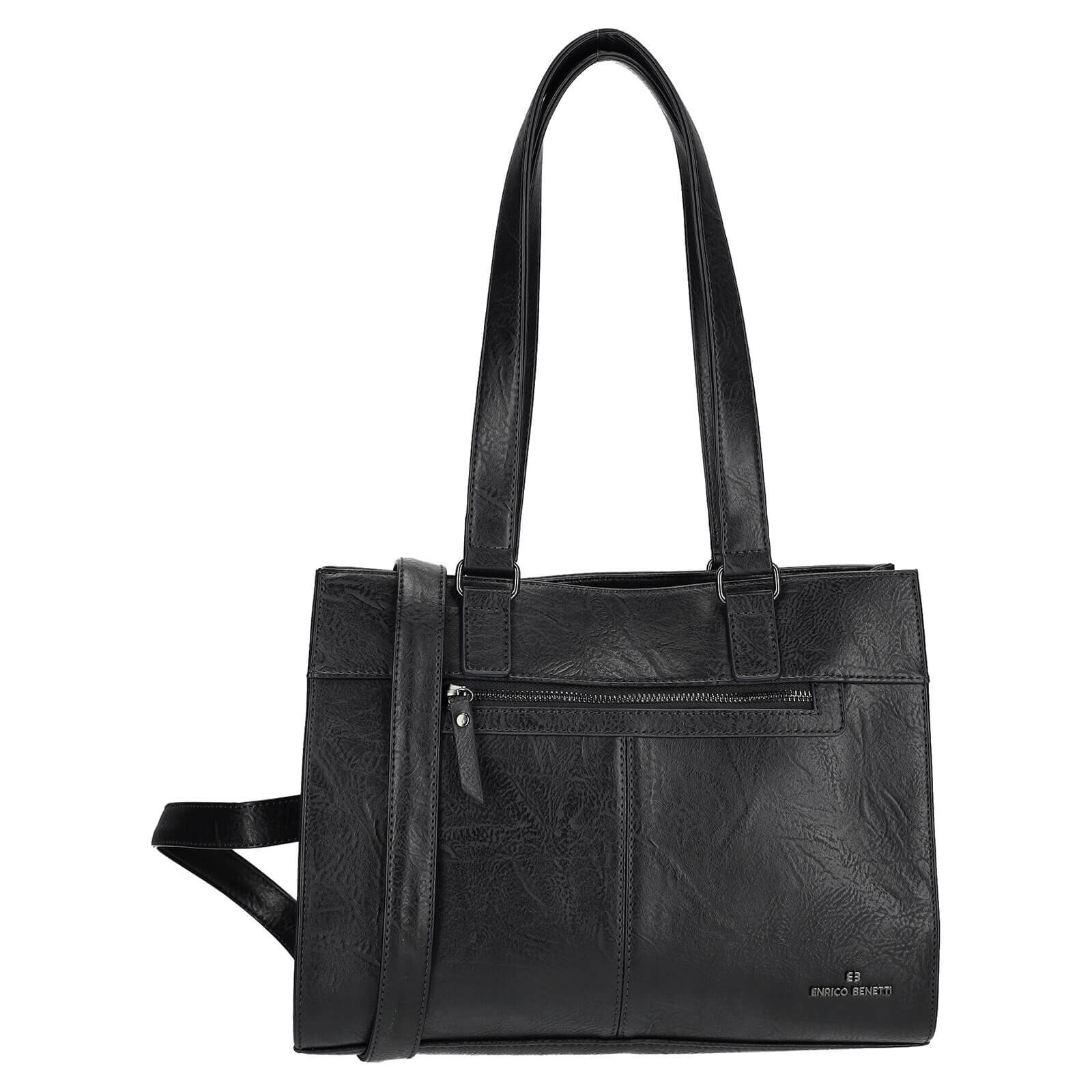 Elegantní dámská kabelka Enrico Benetti Marlana - černá