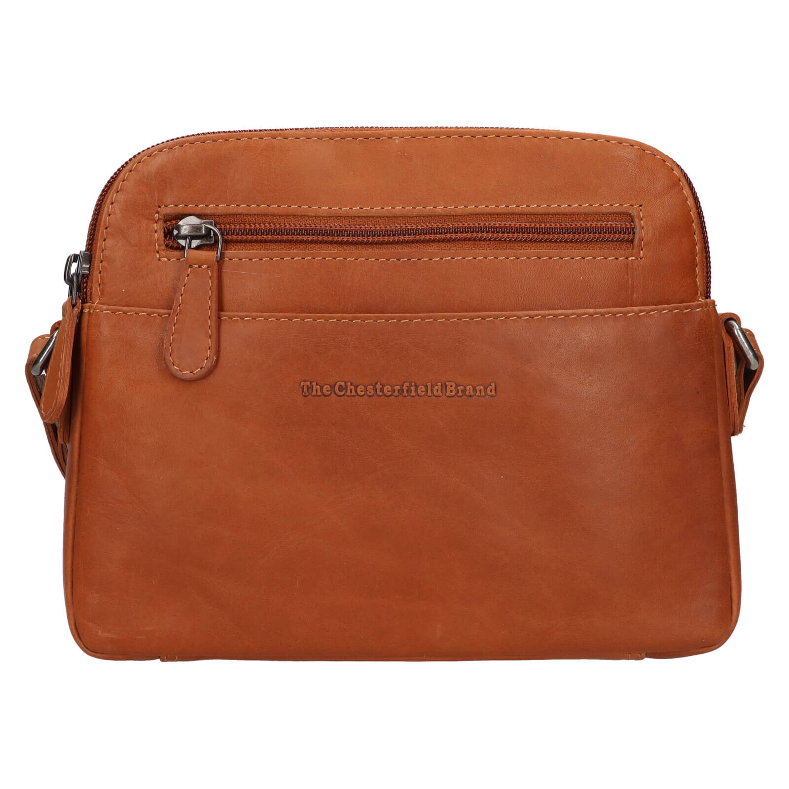 Dámská kožená crossbody kabelka The Chesterfield Brand Vionne - koňak