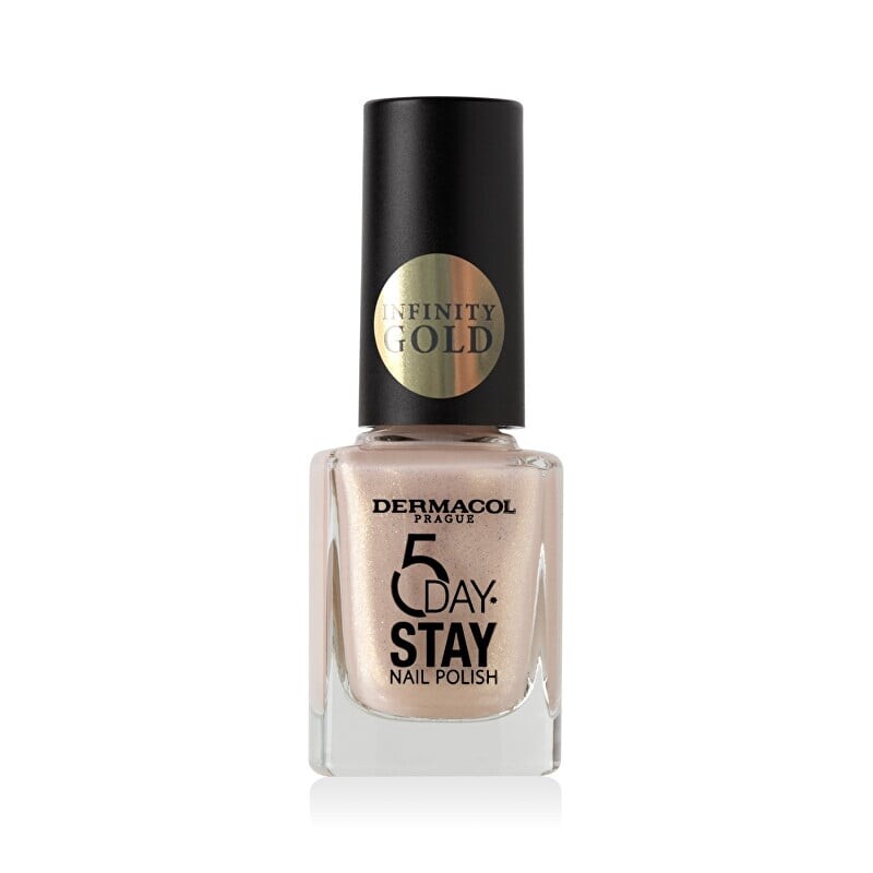 Dlouhotrvající lak na nehty Infinity Gold (Nail Polish) Dermacol / Odstín: 64 Pearl - 11 ml